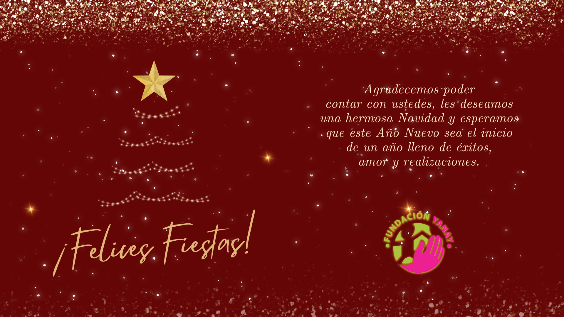 Tarjeta Navidad Yanay 2023 fa